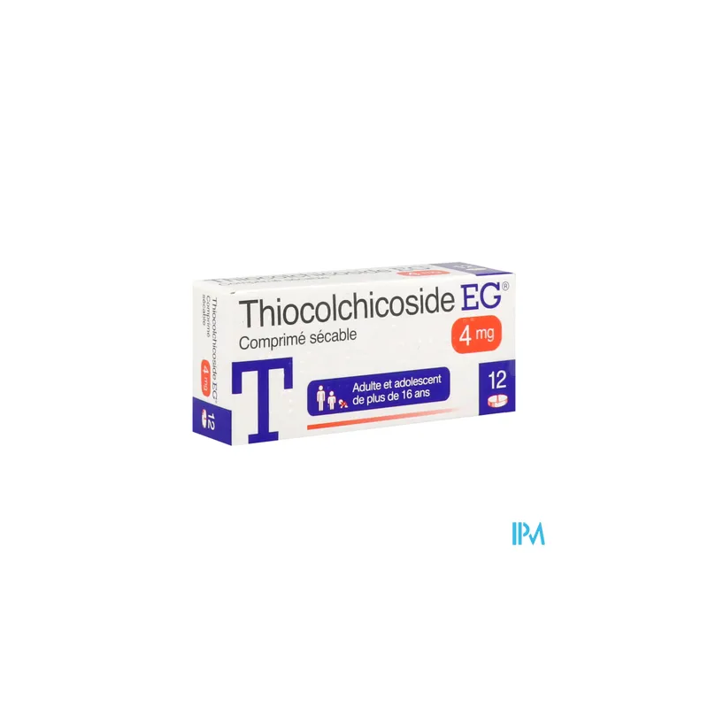 THIOCOLCHICOSIDE 4MG EG CPR SEC 12