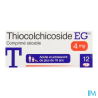 THIOCOLCHICOSIDE 4MG EG CPR SEC 12