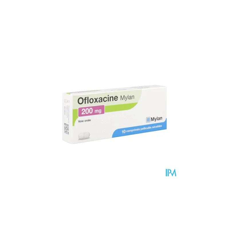 OFLOXACINE 200MG VIATRIS CPR SEC10