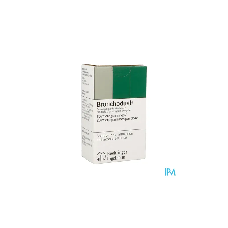 BRONCHODUAL 50/20MCG/DOSE INH 200