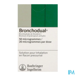 BRONCHODUAL 50/20MCG/DOSE INH 200
