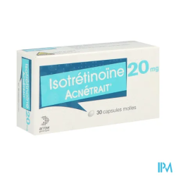 ISOTRETIN ACNETRAIT GE 20MG CAPS30