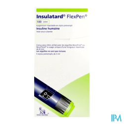 INSULATARD FLEXPEN 100UI STYL 3ML5