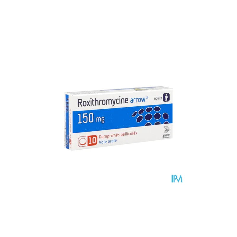 ROXITHROMYCINE 150MG ARROW CPR 10