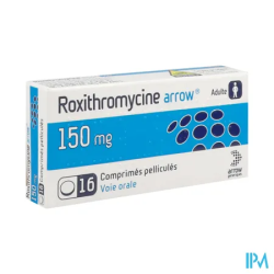 ROXITHROMYCINE 150MG ARROW CPR 16