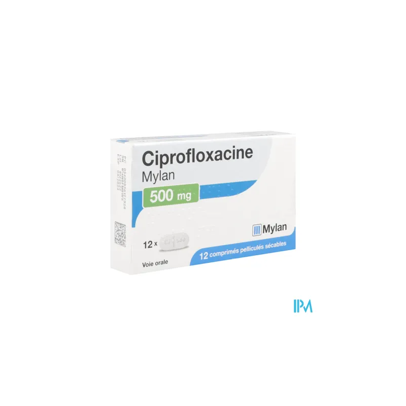 CIPROFLOXACINE 500MG VTS CPS12