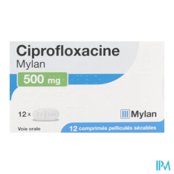 CIPROFLOXACINE 500MG VTS CPS12