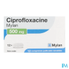 CIPROFLOXACINE 500MG VTS CPS12