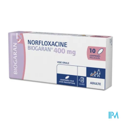 NORFLOXACINE 400MG BIOGARAN CPR 10