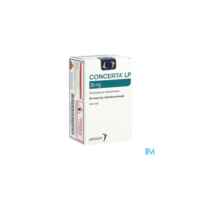 CONCERTA LP 36MG CPR 28