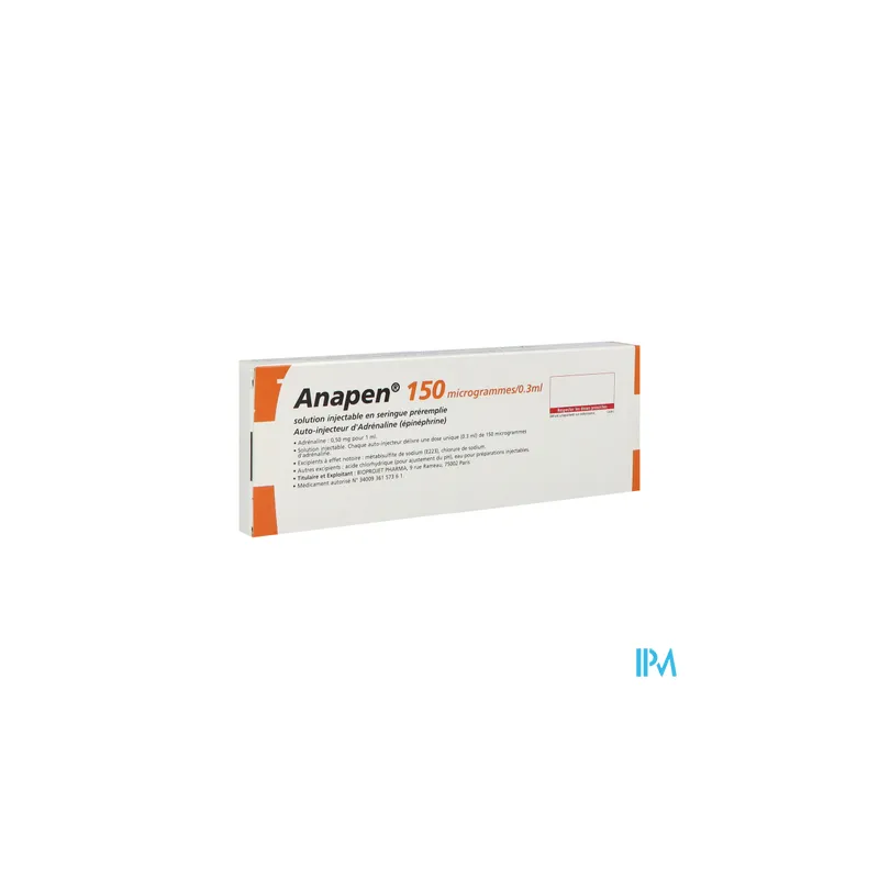 ANAPEN 150MCG/0,3ML SER IM 2