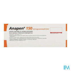 ANAPEN 150MCG/0,3ML SER IM 2