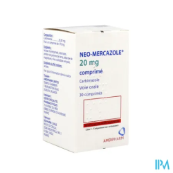 NEO-MERCAZOLE 20MG CPR 30