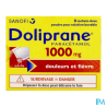 DOLIPRANE 1 000MG SACHET 8