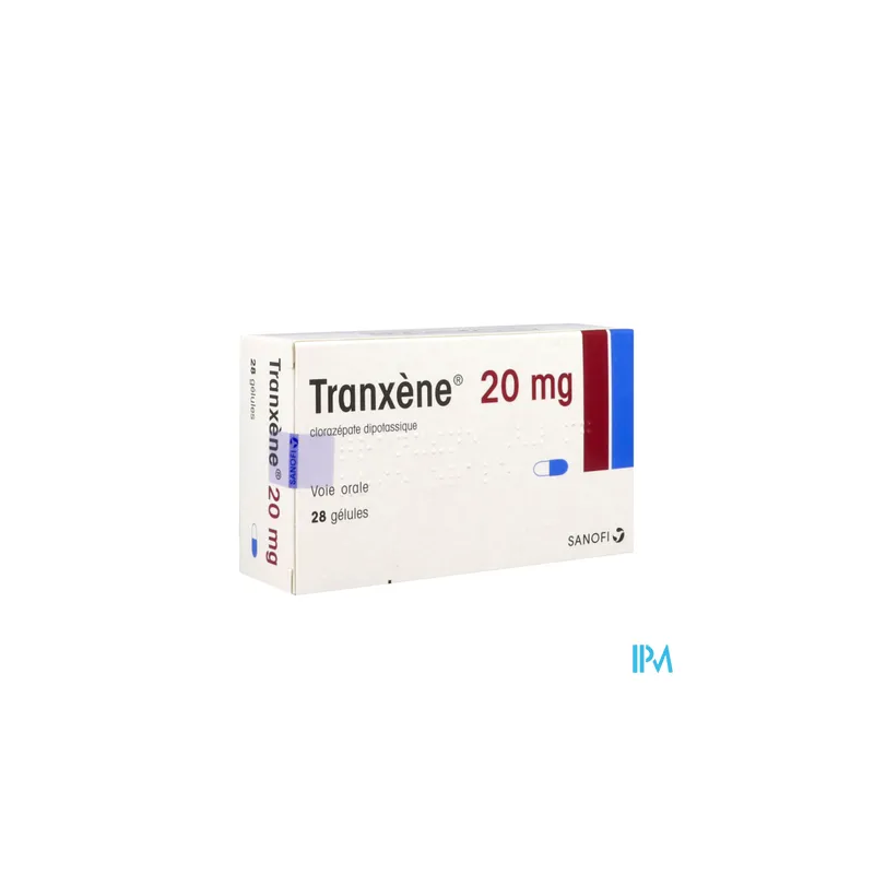 TRANXENE 20MG GELULE 28