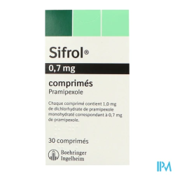 SIFROL 0,7MG CPR SECABLE 30