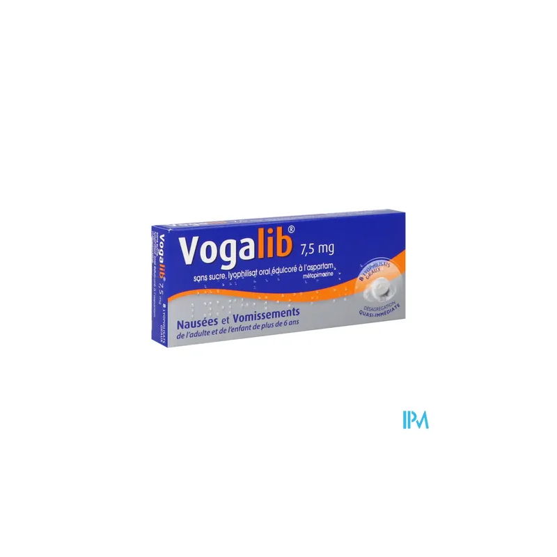 VOGALIB 7,5MG LYOPHILISAT S/S 8
