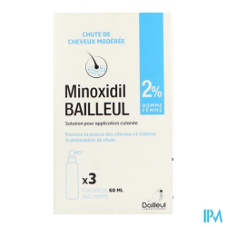 MINOXIDIL 2% BAILLEUL SOL EXT60ML3