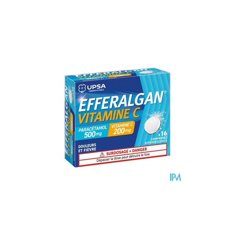 EFFERALGAN VITAMINE C CPR EFF 16