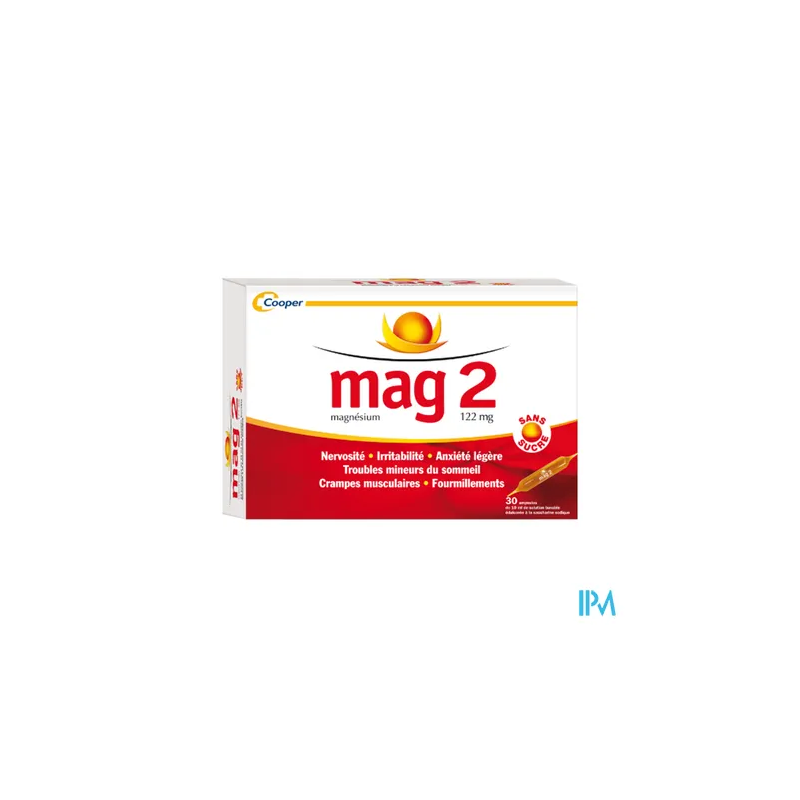 MAG 2 122MG/10ML AMP BUV S/S 30