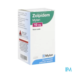 ZOLPIDEM 10MG VIATRIS FL CP SEC 14