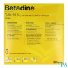 BETADINE 10% TULLE PANSEMENT 5