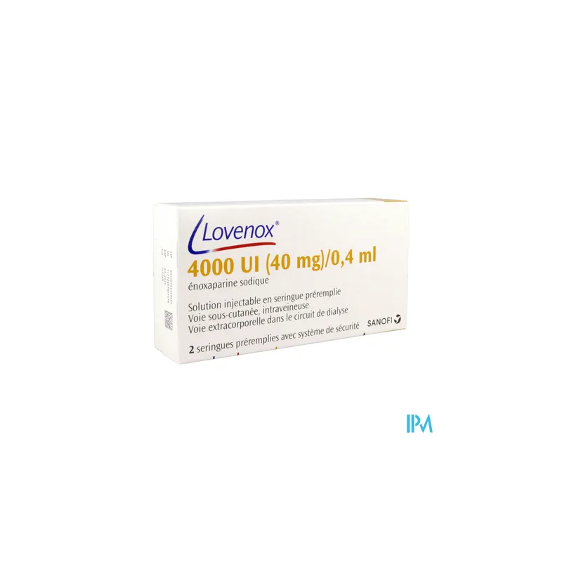 LOVENOX 4 000UI (40MG)/0,4ML SER 2