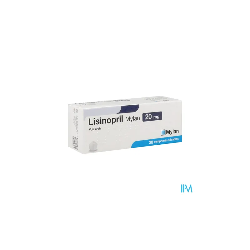 LISINOPRIL 20MG VIATRIS CPR SEC 28
