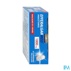 EFFERALGAN 1 000MG CPR 8