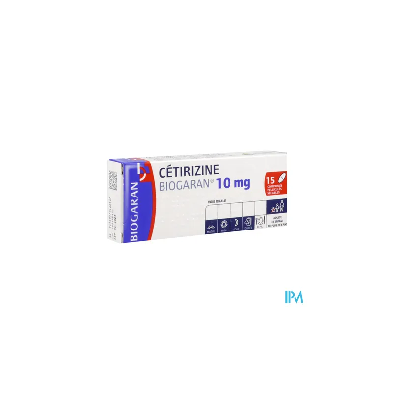CETIRIZINE 10MG BIOG CPR SEC 15