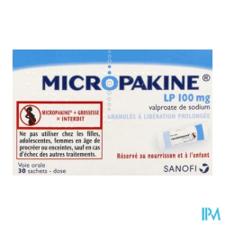 MICROPAKINE LP 100MG SACHET 30