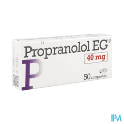 PROPRANOLOL 40MG EG CPR 50