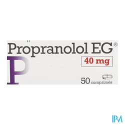PROPRANOLOL 40MG EG CPR 50