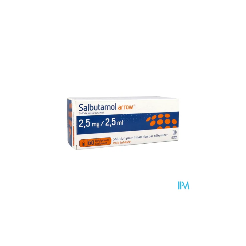 SALBUTAMOL 2,5MG/2,5ML ARROW DOS60