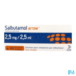 SALBUTAMOL 2,5MG/2,5ML ARROW DOS60