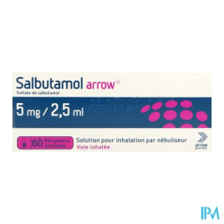 SALBUTAMOL 5MG/2,5ML ARROW DOSE 60