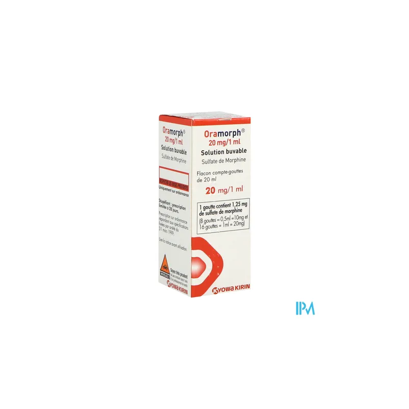 ORAMORPH 20MG/1ML SOL BUV FL 20ML