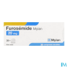 FUROSEMIDE 20MG VIATRIS CPR SEC 30