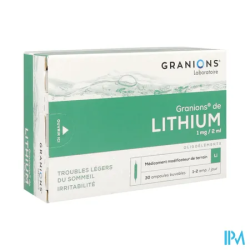 GRANIONS LITHIUM AMP BUV 2ML 30