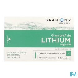 GRANIONS LITHIUM AMP BUV 2ML 30