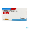 GABAPENTINE 400MG VIATRIS GELULE90