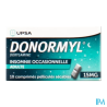 DONORMYL 15MG CPR SECABLE 10