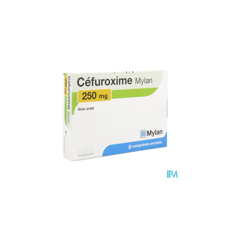 CEFUROXIME 250MG VIATRIS CPR 8