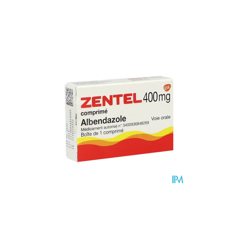 ZENTEL 400MG CPR 1