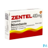 ZENTEL 400MG CPR 1