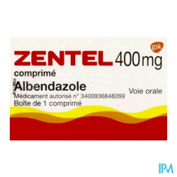 ZENTEL 400MG CPR 1