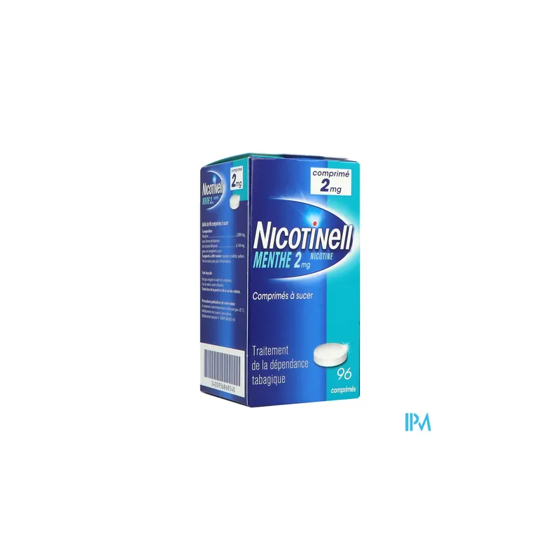 NICOTINELL 2MG CPR SUCER MENTHE 96