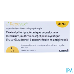 REPEVAX SER+1AIG 0,5ML 1