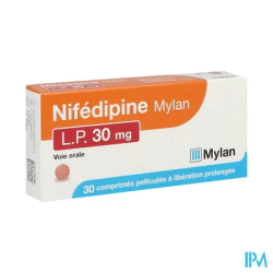 NIFEDIPINE LP 30MG VIATRIS CPR 30