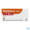 NIFEDIPINE LP 30MG VIATRIS CPR 30
